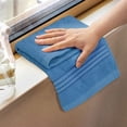 thumbnail image 2 of Utopia Towels 12 Pack Premium Wash Cloths Set, 12 by 12 Inches, 100% Cotton Ring Spun, Highly Absorbent and Soft Feel Washcloths for Bathroom, Spa, Gym, and Face, Electric Blue, 2 of 9