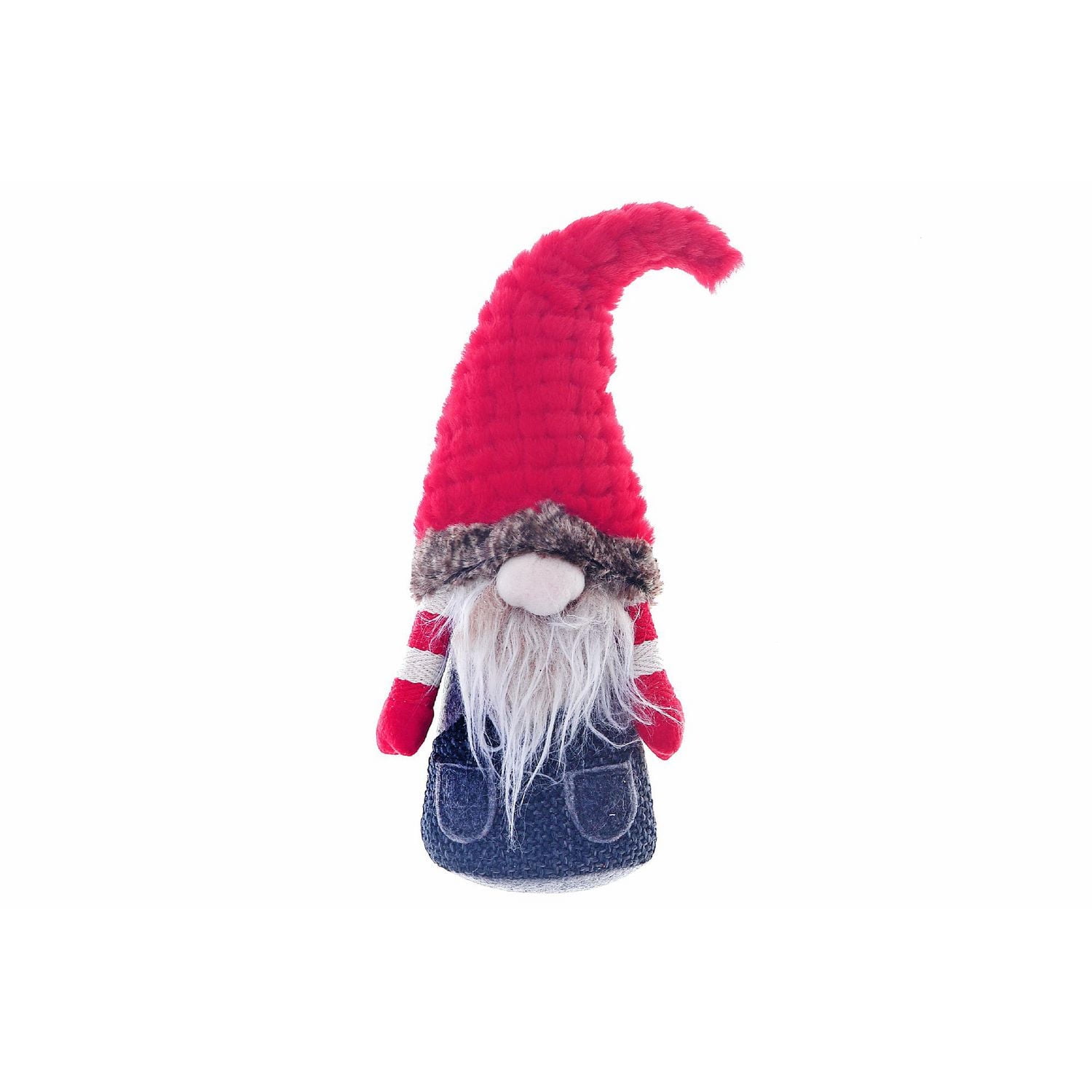Christmas Peppermint Gnome Sitter 12"