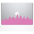 thumbnail image 1 of The Decal Guru Cleveland OH City line Decal Vinyl Sticker, 13" MacBook Pro (2016 & Newer Models), Pink, 1 of 1