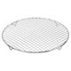 thumbnail image 1 of Rejilla de cocina redonda Uxcell de 13.8 pulgadas de diámetro, rejilla de alambre de acero inoxidable para hornear, enlatado, cocinar, asar, enfriar, asar, secar, plateada, 1 of 5