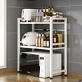 thumbnail image 2 of Kitchen Stainless Steel Shelves Floor Multi-Layer Multi-Functional Household Shelves Rack Storage Rack Microwave Oven Shelf, 2 of 6