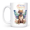 thumbnail image 2 of Welcome Spring Fairy Boxer in Flower Meadow Mug Boxers Dog Lover Gifts Idea Coffee Tea Cup - 13002, 2 of 4
