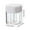 White, variant on WEIWEIGG Grey 4-in-1 Spice Shaker, 1 PCS Sealed Moisture-Proof Salt/Spice Containers with Pour Spouts, Compact Kitchen Countertop Organizer for Cooking & Baking
