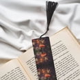 thumbnail image 6 of Kdxio Butterfly Sitting on a Flower Print Metal Tassel Bookmarks,Perfect Gift for Art Lovers and Bookworms Metal Bookmarks for Women, 6 of 8