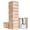 Natural, variant on GoSports Toppling Tower - Giant Wooden Stacking Game- Stacks Up to 5 ft - Brown Wood Stain