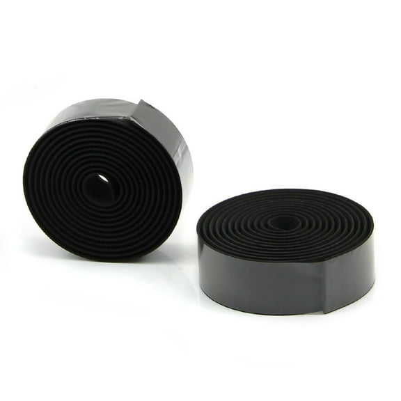 Road Bike Bicycle Cork Handlebar Bar Grip Wrap Tape 2 Bar Plugs-Black