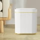 thumbnail image 1 of Cubo de basura de movimiento automático cubo de basura sin contacto con tapa ahorro de espacio cubo de basura inteligente impermeable para baño Oficin 7L áureo Macarena bote de basura de cocina, 1 of 8