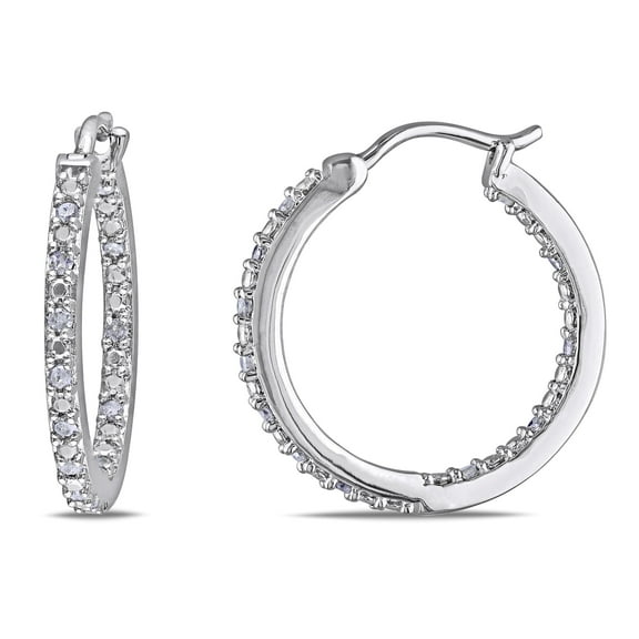 Everly Women's Diamond Sterling Silver Earrings