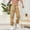 Yellow, variant on Fnnxeal Mens Chinos Pants- Solid Pull-On Casual Stretch Stylish Cargo Trouser Khaki Pants for Men Size L