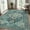 AR1005-ML, variant on KUETH Modern Area Rug 8x10, Machine Washable Rugs for Living Room, Non Slip Carpet Printed, Low Pile, Light Taupe Brown