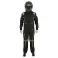 thumbnail image 6 of Simpson Racing HXY2321 Helux Racing Suit Youth Large Black/Grey, 6 of 10