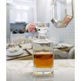 thumbnail image 2 of Bar340 Royal 26 Ounce Whisky Decanter, Clear, 2 of 4
