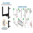 thumbnail image 6 of 2 Rack Side-Mount Trailer Ladder Rack: 300 Lbs Capacity, Easy Install &, 6 of 8