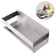 thumbnail image 1 of Estante para especias de un solo nivel para refrigerador, instalación sencilla para frascos de especias, botellas de aceite, saleros y pimenteros que revolucionan el almacenamiento de la, 1 of 8