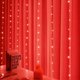thumbnail image 3 of Guirnalda de cortina LED de 3 m para ventana, cadena de luces USB, adorno de hadas, control remoto, decoraciones navideñas de Año Nuevo para la habitación del hogar, 3 of 5