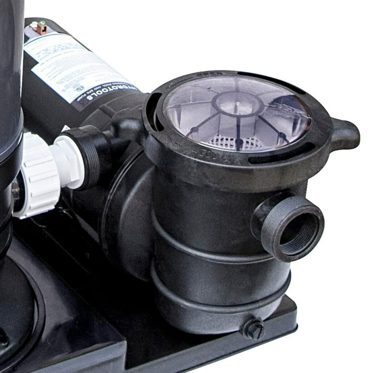 Swimline HYDRO-FLO 716061S Pool Pump, 0.75 HP, 3720 GPH, Above
