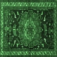 thumbnail image 1 of Ahgly Company Indoor Square Persian Emerald Green Traditional Area Rugs, 8' Square, 1 of 4