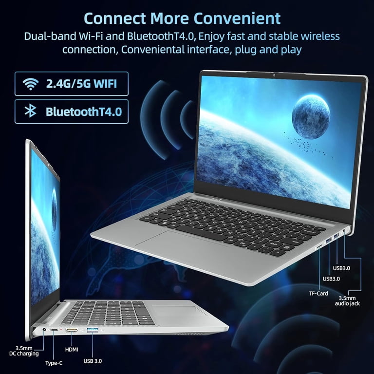 Free Shipping! Jumper 14in Gaming Laptop 24GB LPDDR4X 1024GB SSD 