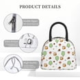 thumbnail image 4 of Salouo Tree Squirrel for Insulated Lunch Bag for Women/Men - Leakproof Cooler Tote Bag Organizer - Reusable Lunch Box for Office Picnic Hiking Beach-One Size, 4 of 6