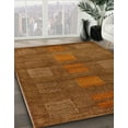 thumbnail image 3 of Ahgly Company Machine Washable Indoor Rectangle Abstract Sedona Brown Area Rugs, 8' x 12', 3 of 7