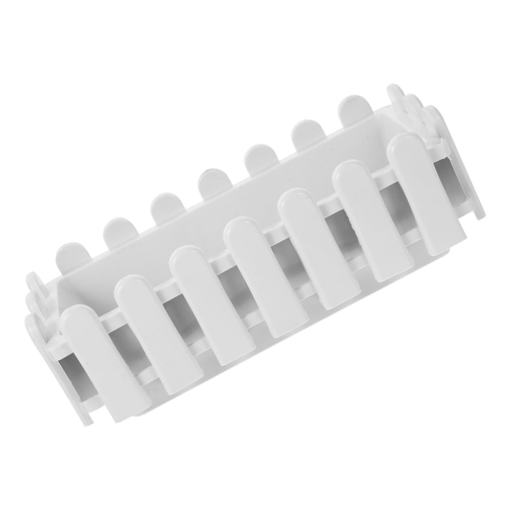 BESTYASH White Rectangular Window Box Planter - 1 Piece PP Plastic Flower Pot Container for Gardening