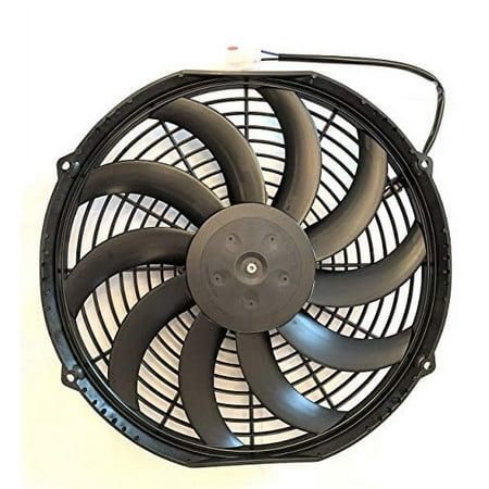 SPAL 30101522 12" Fan Puller Curved Blades 12 Volt High-Performance 1226 cfm VA10-AP50/C-61A