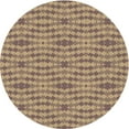 thumbnail image 1 of Ahgly Company Machine Washable Indoor Round Transitional Brown Sand Brown Area Rugs, 5' Round, 1 of 7