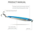 thumbnail image 2 of Xingzhi 5pieces Artificial Metal Bait Realistic Appearance For Fishing Experience Easy To Durable Compact, 2 of 6
