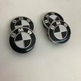 thumbnail image 4 of 4 Pcs Auto Wheel Center Caps for BMW 68MM Rim Center Caps Wheel Center Badge Shape Decoration Accessories black, 4 of 5