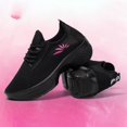 thumbnail image 5 of AUDeals Women's Athletic Running Shoes, Lightweight Air Cushion Sneakers with Gym and Walking Comfort (Black, 7.5), 5 of 5