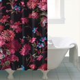 thumbnail image 4 of Pioneer Flower Floral Print Pattern Shower Curtain 72"x72" ,Bathroom Decorative Shower Curtains Set with 12 Hooks,Modern Waterproof Washable Shower Curtain, 4 of 6