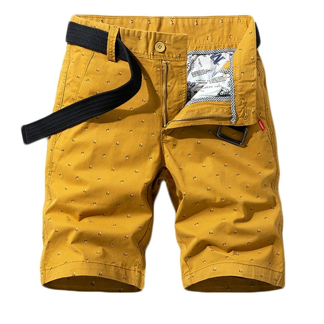 LSLJS Men's Plus Size Cargo Shorts Multi-Pockets Relaxed Summer Beach Shorts Pants, Gym Shorts Gifts for Men