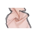 thumbnail image 4 of INSPIRE CHIC Mujeres Bufanda de Seda a Rayas Simples con Color Contrastante Bufanda para el Cuello Rosa 115x35cm/45.3x13.8 pulgadas (LxA), 4 of 6