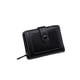 thumbnail image 1 of Jumpingount Cartera de cuero plegable para fiesta, monedero portátil para cambio de dinero, para viajes, compras, tarjetero, bolsa, regalo de Carteras Negro, 1 of 6