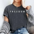 thumbnail image 3 of Freedom for Men and Women T-Shirt Unisex, Sizes S-5XL, Gategoo, 3 of 5