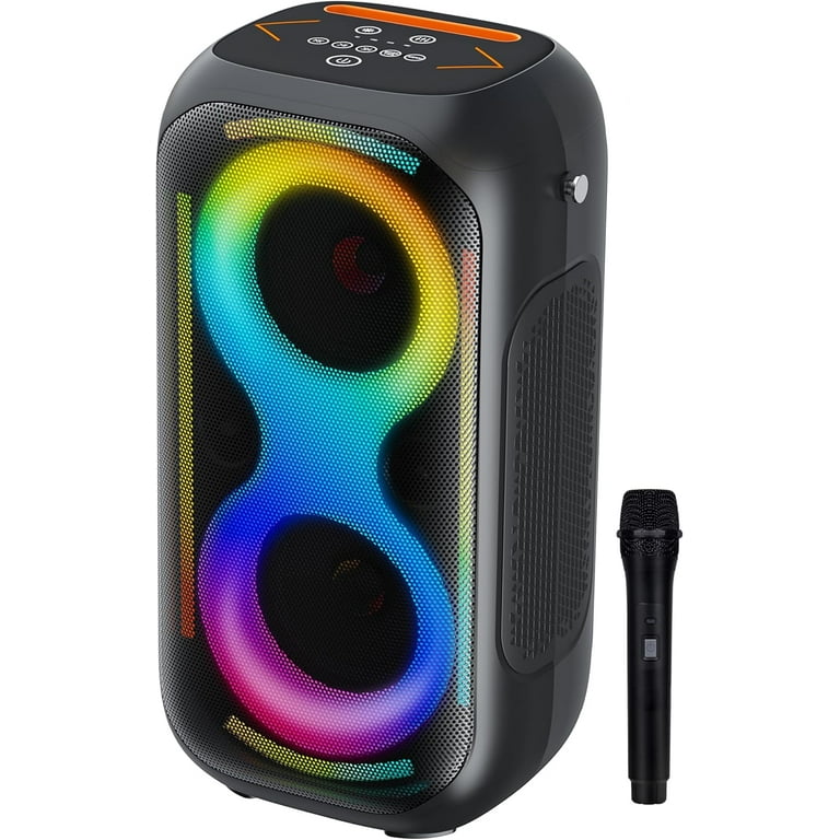 Wireless Speaker Fusion Led Speakers IQ Sound IQ-1955BT X