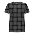 thumbnail image 5 of Shorts pour Hommes, T-Shirt à Manches Courtes Imprimé Col Rond Décontracté, 5 of 5