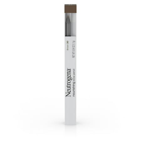 Neutrogena Nourishing Eyebrow Pencil and Brush, Brown 30,.04 oz
