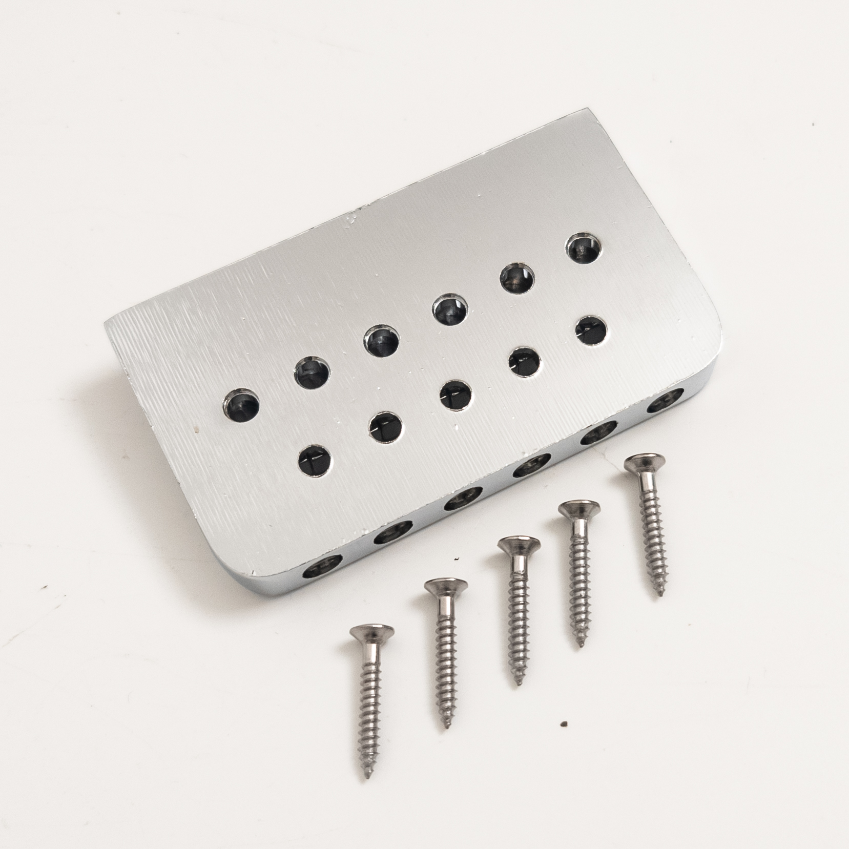 Fixed Hardtail Bridge 52.5mm Electric Guitar Bridge for 6 String TL Electric Guitar