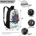thumbnail image 5 of Cartoon Backpack Zootopia Funny Laptop Bag Book Bag Hiking Outgoing Daypack Anime Schoolbag, 5 of 6