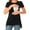 Black, variant on Maternity Shirts Pregnancy T Womens Maternity Tee Shirt Casual Short Sleeve T Shirt Top for Breastfeeding Black,XL