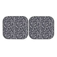 thumbnail image 7 of Haiem Daisies Flowers Car Windshield Sun Shade (2 Pieces) Foldable Windshield Sun Shade Car Accessories for Truck SUV Pickup-Medium, 7 of 7