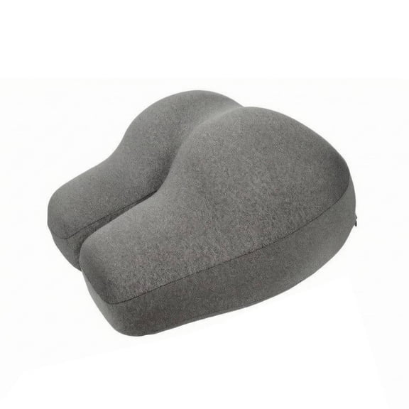 harayaa Prone Sleeping Pillow Contoured Hip Pillow Ergonomic Design High Resilience Support with Removable Cover for Bed Sofa Reading and Home Naps