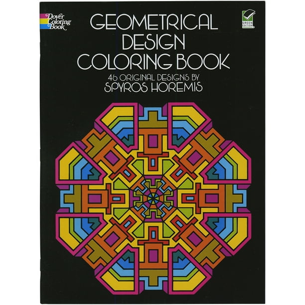 Dover Publications-Livre de Coloriage Géométrique
