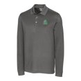 thumbnail image 2 of Men's Cutter & Buck Steel Marshall Thundering Herd Vault Advantage Tri-Blend Pique Big & Tall Long Sleeve Polo, 2 of 3