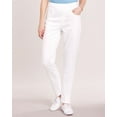 thumbnail image 5 of Blair Womens Denimease Flat-Waist Pull-On Jeans, 5 of 6