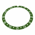 thumbnail image 2 of GMT BEZEL INSERT FOR ROLEX VINTAGE OLD GMT MASTER 1670, 1675, 16750 GREEN, 2 of 2