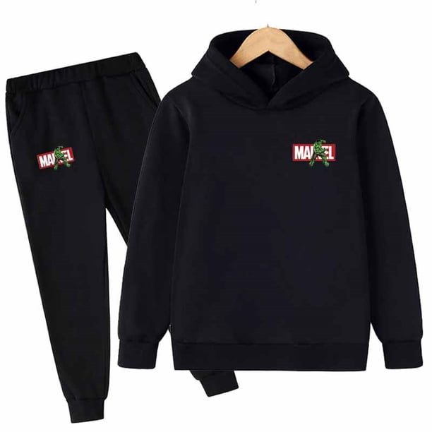 Avengers Hulk Kids Hoodies Sets Marvel Cartoon Boys Girls Otoño Invierno con capucha Niño Ropa de manga larga Suéteres 2022140CM zhangyuxiang CONDUJO