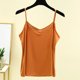 thumbnail image 1 of Puntoco Camisetas básicas sin mangas para mujer Camiseta sin mangas de color liso con cuello en V informal de moda de verano para mujer Camiseta cómoda y regular, 1 of 5
