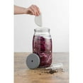 thumbnail image 3 of Kilner Glassware 5-Piece Fermentation Set, 101-Fluid Ounces Ideal for Culturing, 3 of 4
